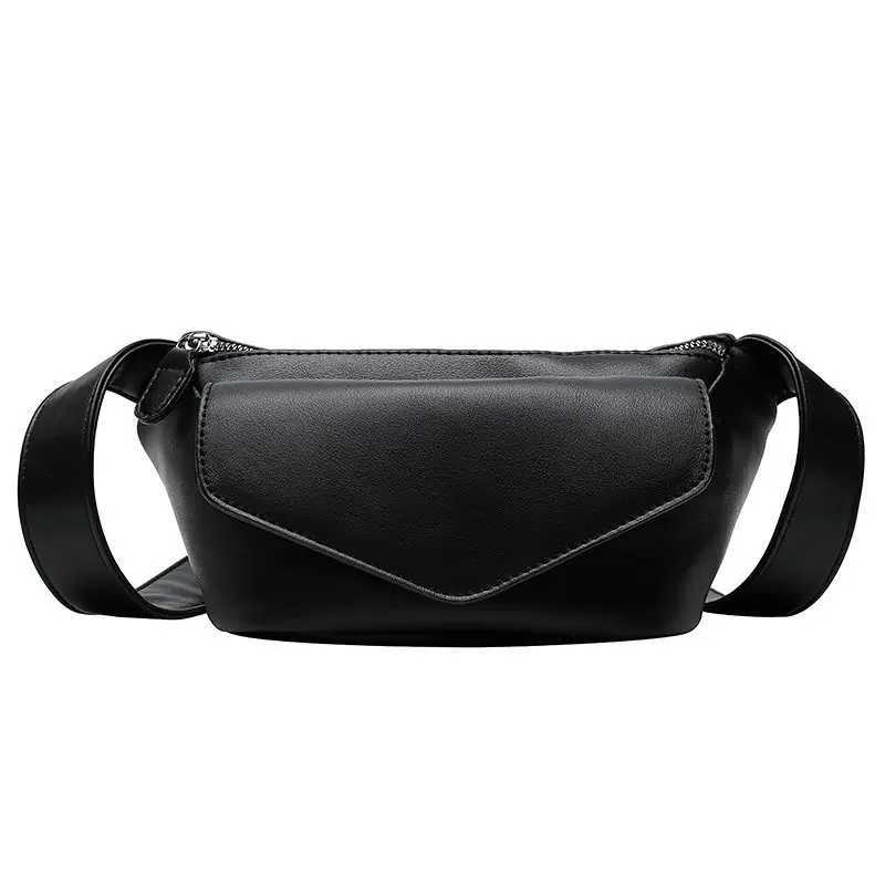 Casual Waist Bags for Women Leather Shoulder Bag Travel Small Chest Bag Women Fanny Pack Belt Purses Female Bolsos Sac Banane Z240912