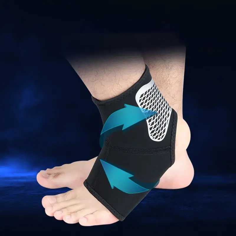 Sport Ankle Support Compression Strap Achilles Tendon Brace Sprain Ankle Brace Pad Protector Sports Safety Supporting Y240913