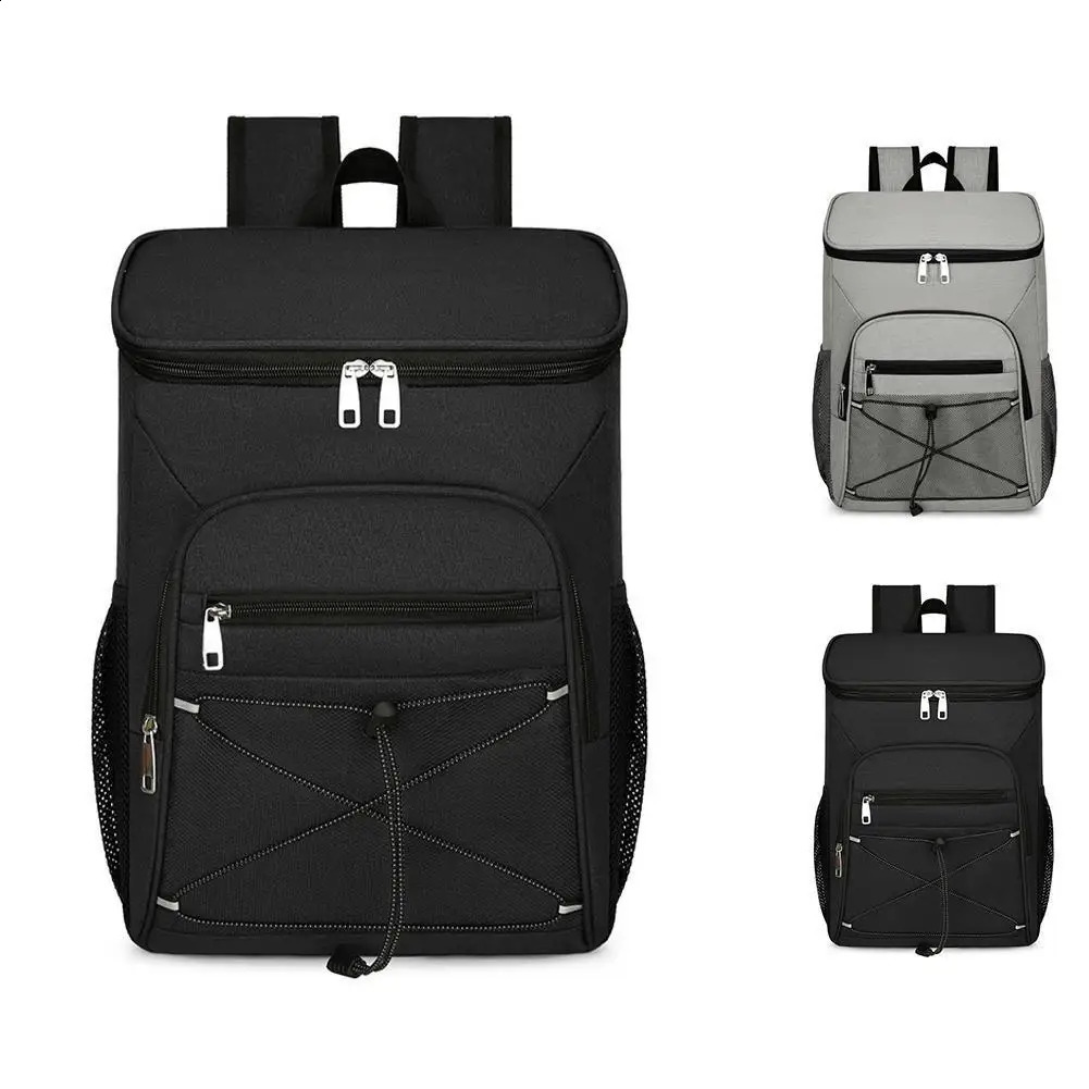 25L backpack waterproof thick cooler bag large insulation picnic 240910