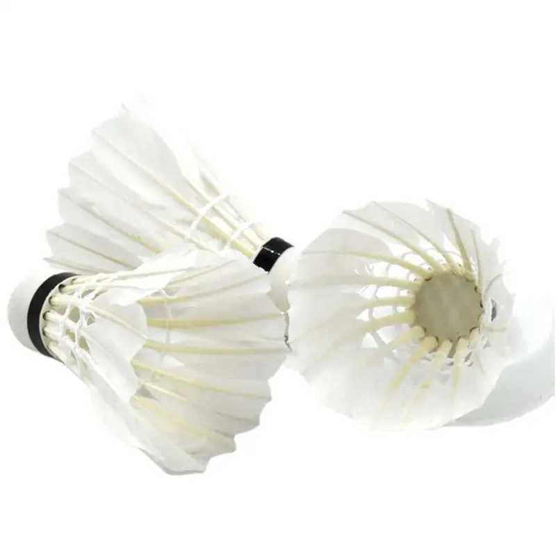 High Quality Badminton Hard Ball Head Duck Feather Badminton Shuttlecock Badminton Ball Speedminton Y240912