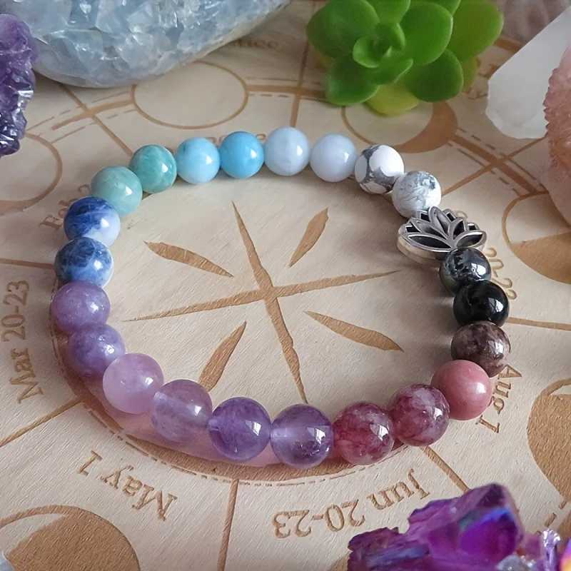 1 piece/Anxiety Relief Confirmation Bead Stretching Bracelet for Spiritual Peace Treatment Tranquility Self Love Tranquility Jewelry W240913