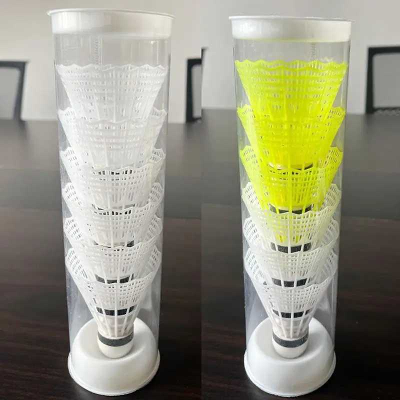 Practice Shuttlecock Elastic Feather Shuttlecocks For Badminton Training Badminton Accessories For Outdoors Studios Gymnasiums Y240912