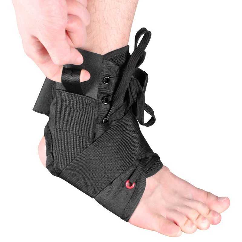1 pcs Adjustable Bandage Sports Foot Anklet Wrap Ankle Brace Support Elastic Splint for Guard Sprains Injury Protector Y240913