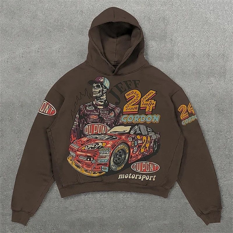 Oversized Letter Printing Tops Harajuku streetwear hoodies women tracksuit men Couples Sweatshirt Goth Y2k Clothes men clothing 240814