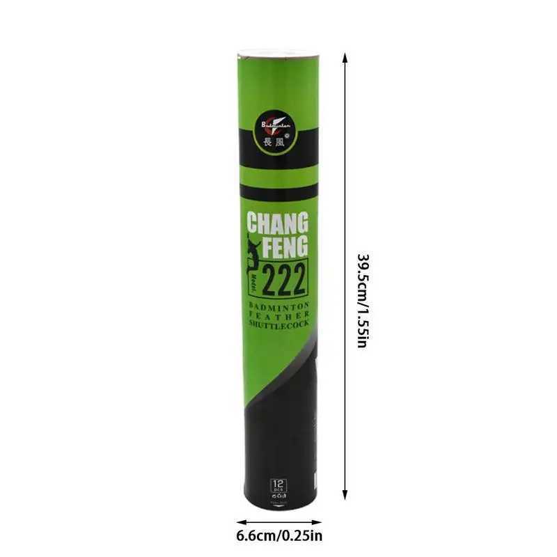 High Quality Badminton Hard Ball Head Duck Feather Badminton Shuttlecock Badminton Ball Speedminton Y240912