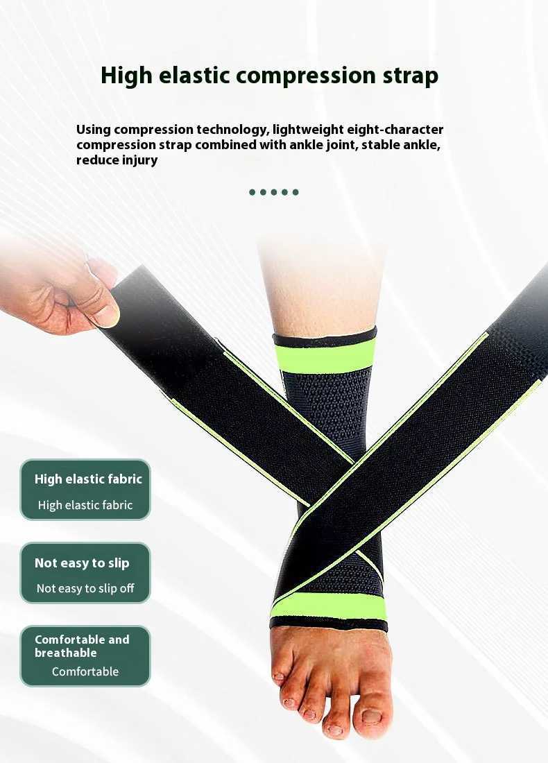 Compression strap sports ankle protection support elastic warmth ankle fixation ankle protection sports protective equipment Y240913