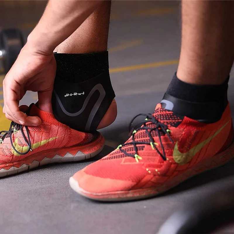 Ankle Support BraceElasticity Free Adjustment Protection Foot BandageSprain Prevention Sport Fitness Guard Band Sports Straps Y240913