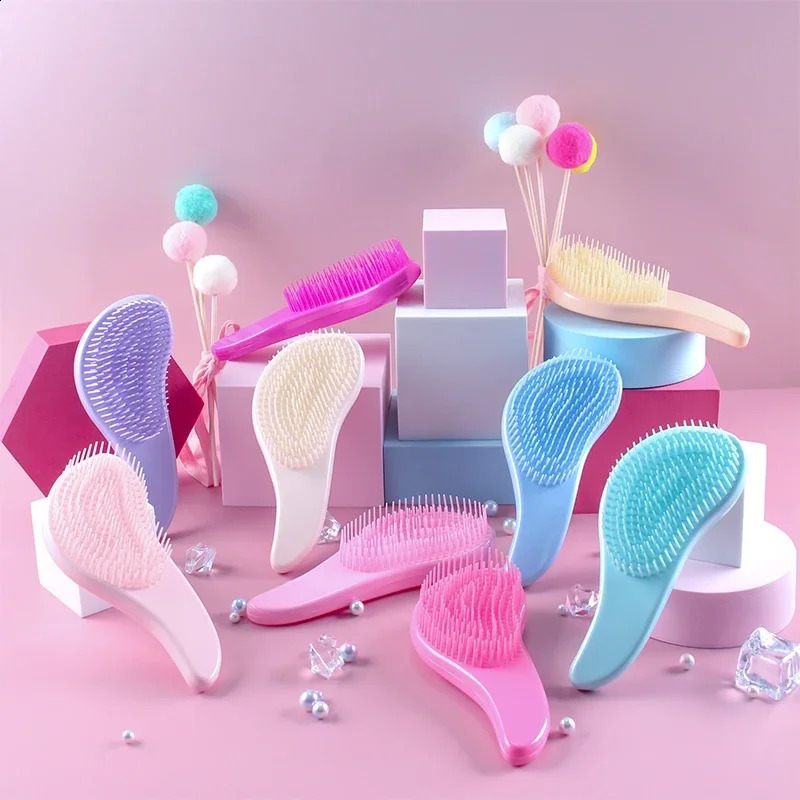 Magic Detangling Comb Antistatic Massage Hair Brush Tangle Detangle Air Cushion Salon Barber Styling Tools 240911