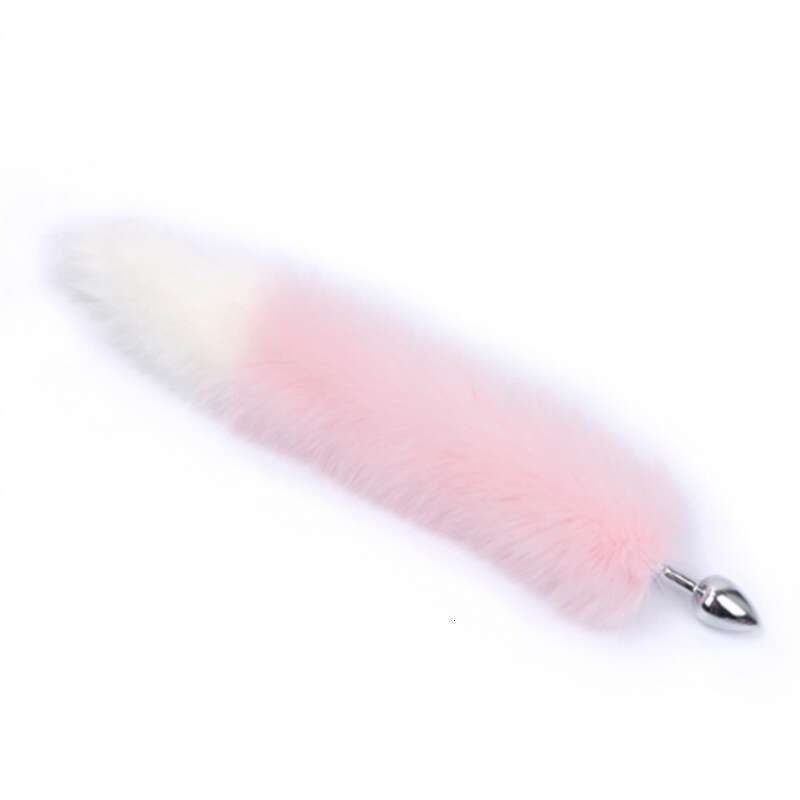 Fox Tail Metal Vestibular Anal Sela Ball SM Role Play Training Alternative Toys Adult Sexual Products