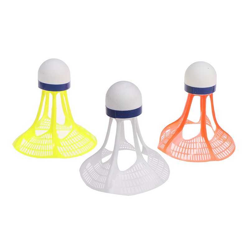 3pcs/Pack New Original Outdoor Badminton Windproof Plastic Ball Nylon Shuttlecock Ball Stable Resistance Y240912