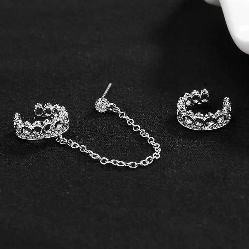 1 pcs Fashion Jewelry 925 Sterling Silver Ear Cuff Women Clip Earrings no Piercing Earings JewelryX240913