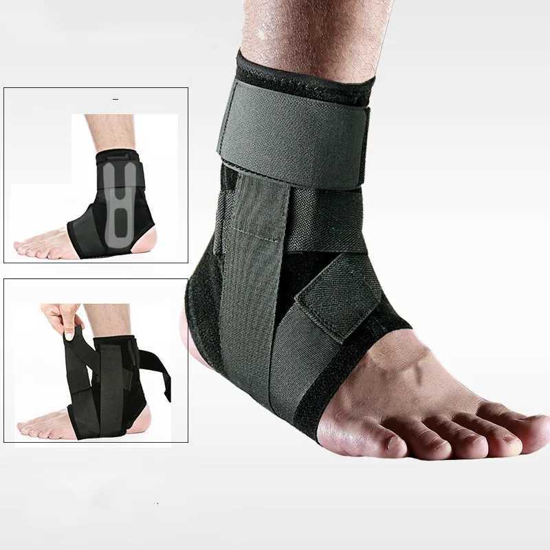 Fitness Ankle Brace Protector Foot Ankle Support Wrap For Fracture Gym Sprain Ankle Varus Joint Correction Belt Bandage Guard Y240913