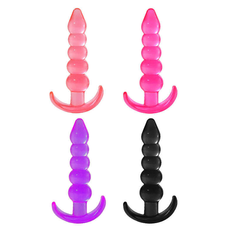 Silicone Backcourt Pulling Beads, Metal Anal Stopper, Finger Set, Sexy SM, Flirting, Male Adult Sexual Health Products, Serial Cannon