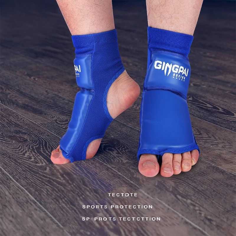 2024 Hotsale Boxing Instep Guard for Adult Child Professional MMA Ankle Support TKD Muay Thai Sport Socks Foot Protector Pads Y240913