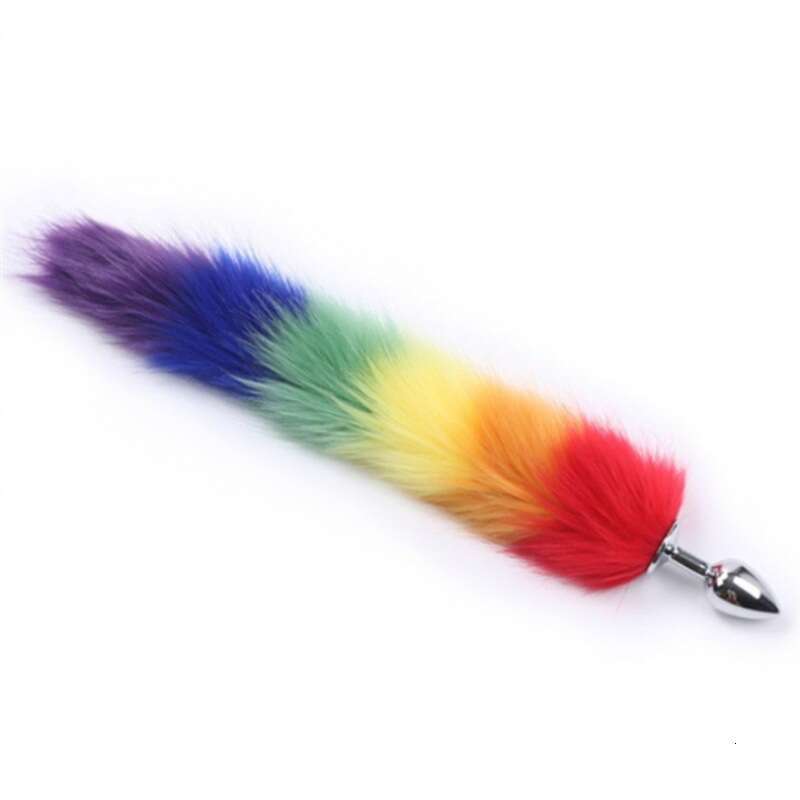 Fox Tail Metal Vestibular Anal Sela Ball SM Role Play Training Alternative Toys Adult Sexual Products