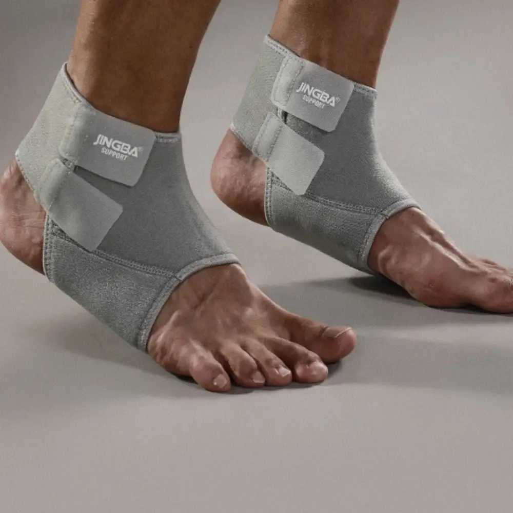 New Neoprene Ankle Support Elastic Adjustable Ankle Compression Support Black Blue Grey Beige Ankle Brace Unisex Y240913