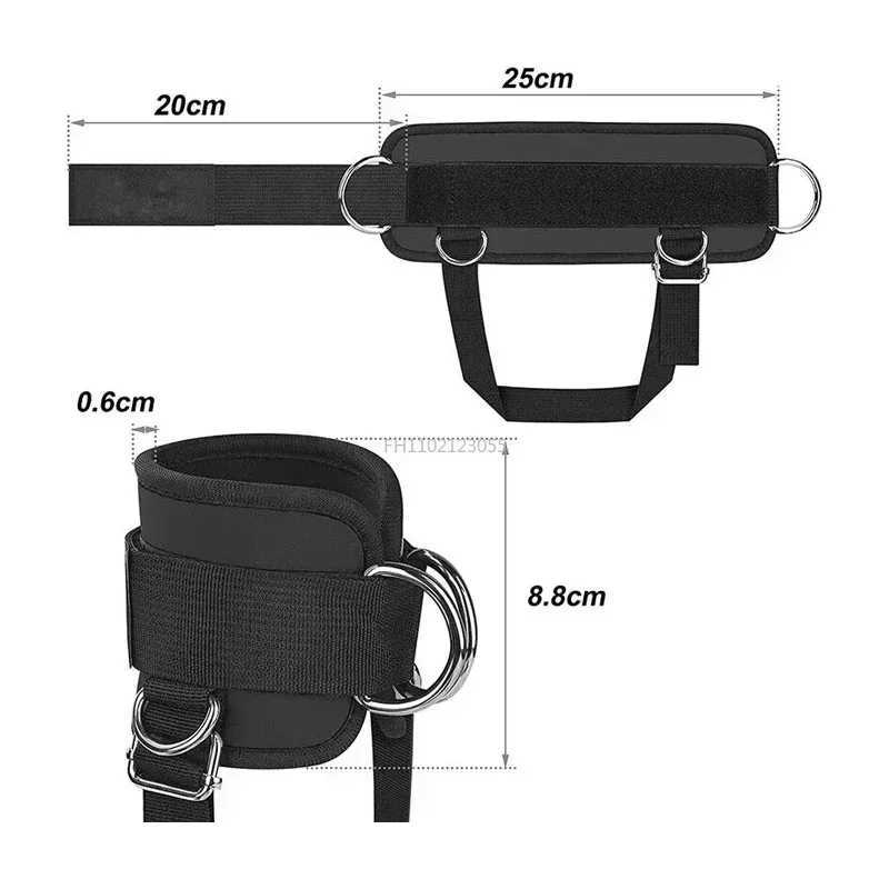 1PC Adjustable Ankle Strap Leg Strength Training Exercise Sport Protector Ankle Brace Support Belt Fitness Gym Workout Equipment Y240913