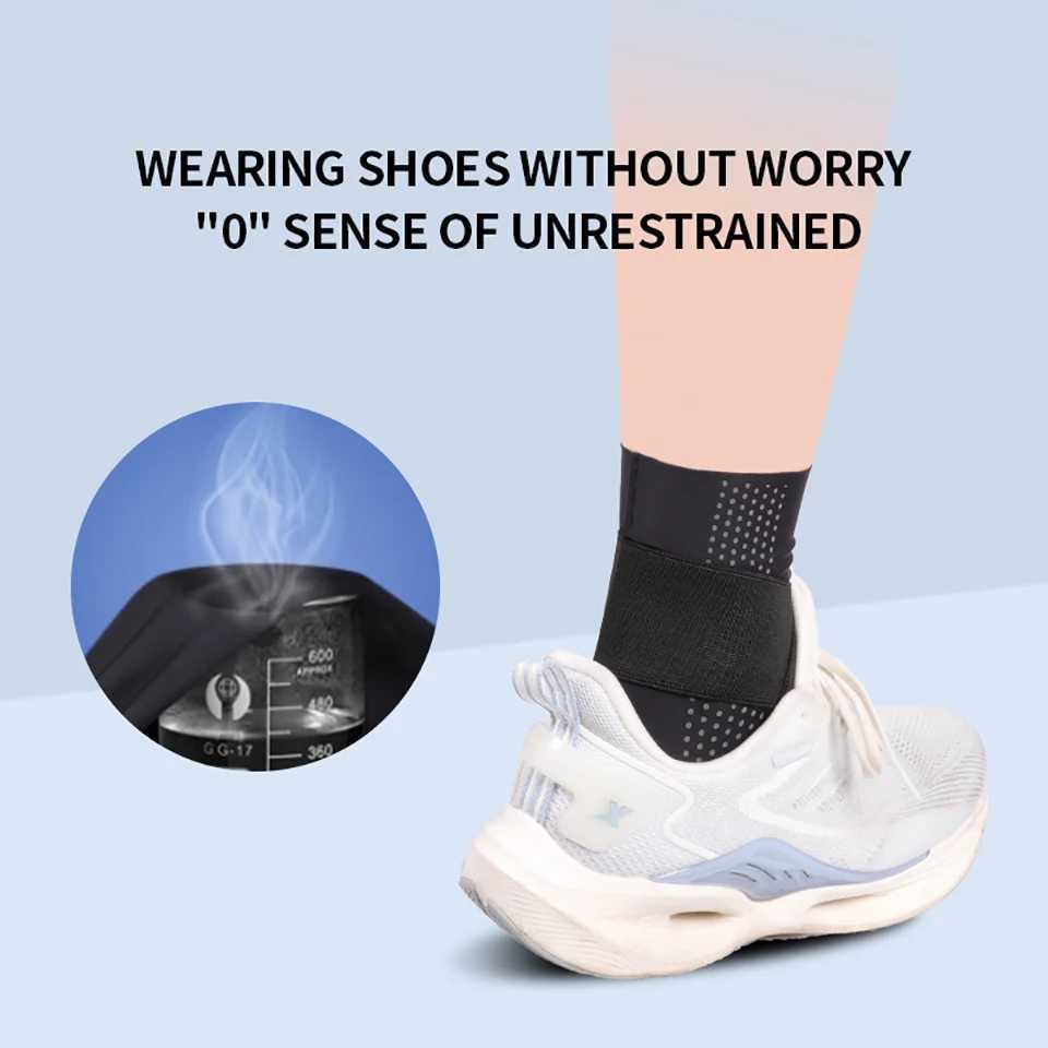 Sport Ankle Stabilizer Brace Compression Ankle Strain Bandages Ankle Support Protector for Basketball Football Fitness Running Y240913