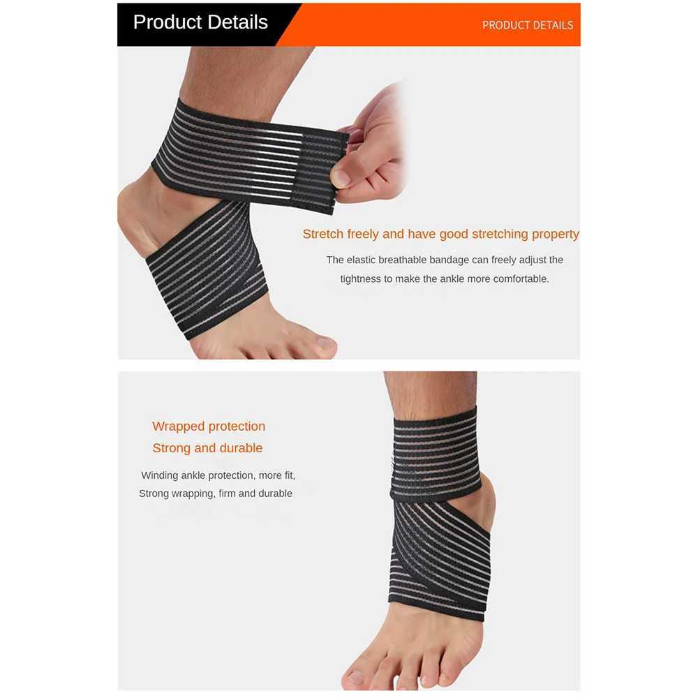 Gym Ankle Sport Anklet Support Adjustable Ankle Support Elastic Ankle Protection Sports Entertainment Ankle Sprain Brace Guard Y240913