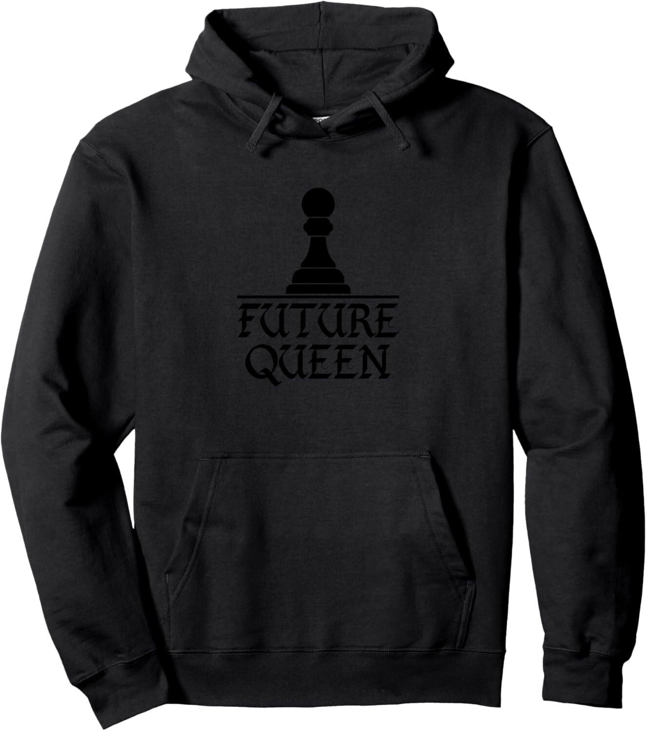 Hoodie for Mens Womens Future Queen Funny Chess Family Group Costume Gift Pullover Hoodie Graphic Hoodies sweatshirt Pullover Long Sleeve
