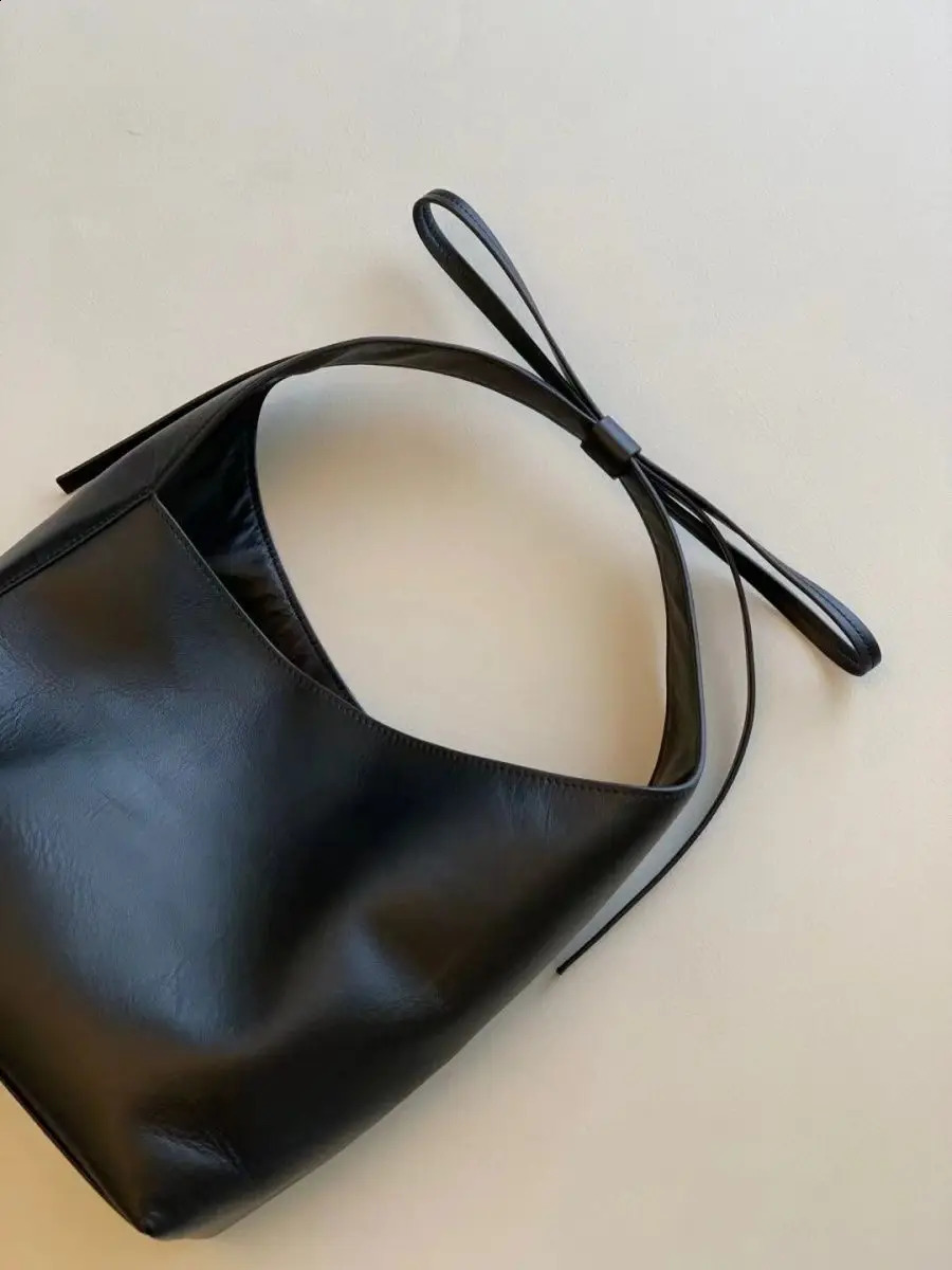 Miyagawa Handbag Womens Year Korean Bow Fashion Sweet Shoulder Bag 240910