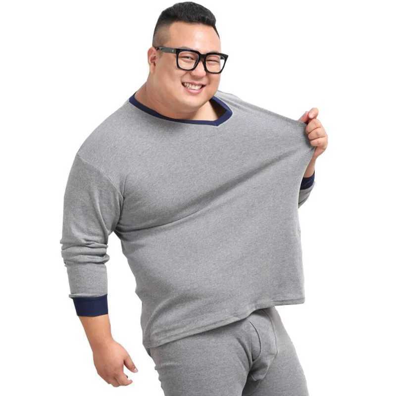 Winter men Pajamas Sleep Bottoms nightgown v-neck plus size 6XL 7XL home Sleepwear home loose Sleep Pants Homewear elasticity 52 Y240913