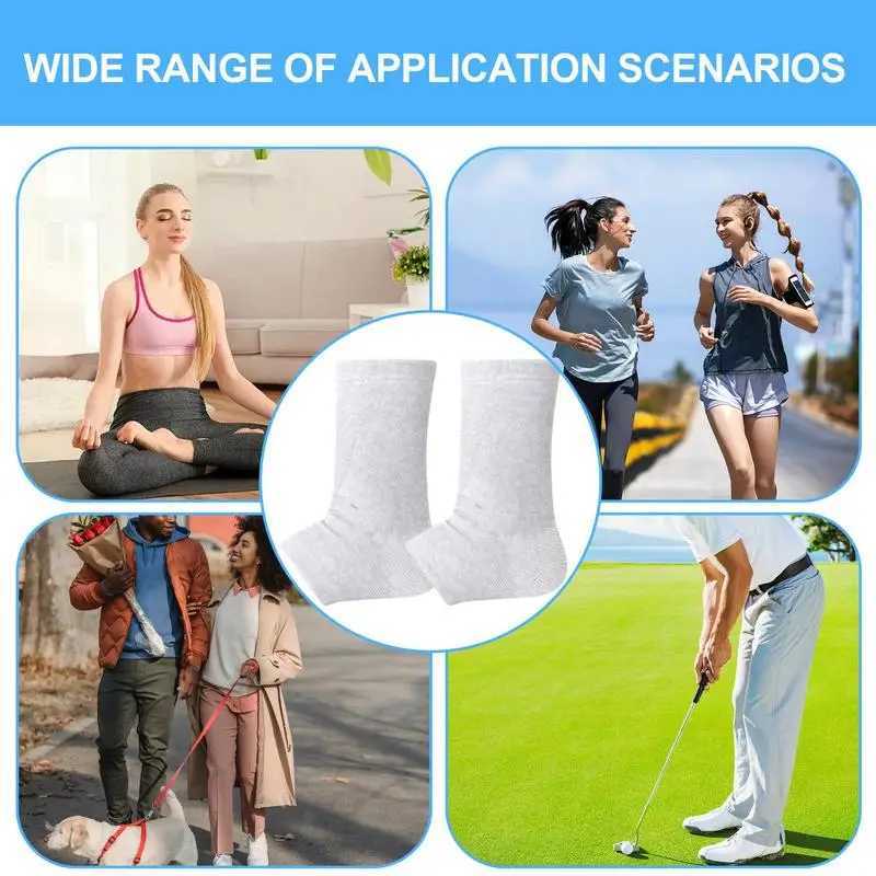 Ankle Guard Supportive Ankle Foot Brace Socks For Sports Ergonomic Design Ankle Support Tool For Soccer Running Tennis Cycling Y240913