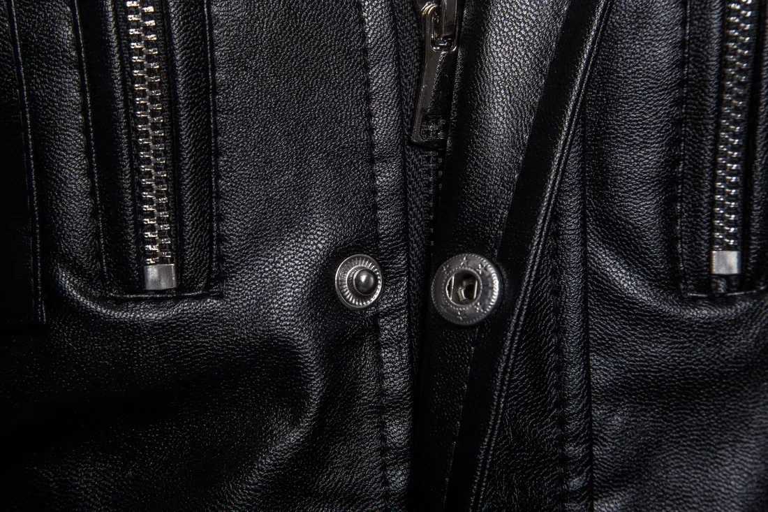 New Mens Leather Jacket Plus Size Leather Jacket Locomotive Designer Coat Luxury Korean Fashion Street Wear Brand Medium LengthX240913