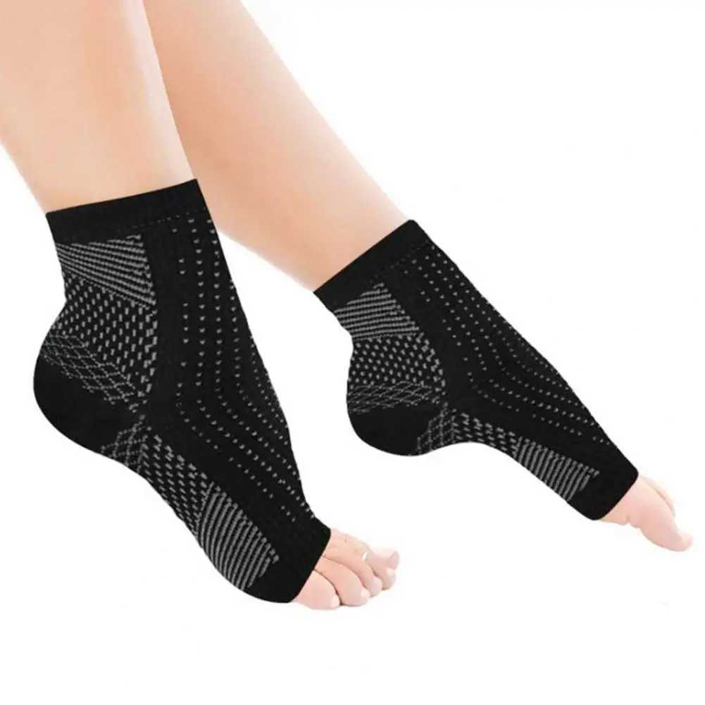 Socks Yoga Socks Sports Socks Unisex Women Men Anti-fatigue Cycling Soccer Compression Foot Ankle Sleeve Support Brace Guard Y240913