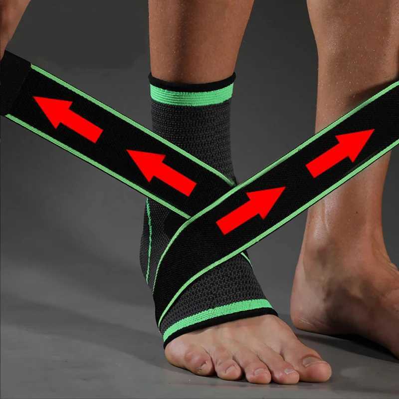 Sports Ankle Compression Straps Ankle Support Nylon Sports Ankle Support Four-sided Elastic Breathable Fixed Protective Gear Y240913