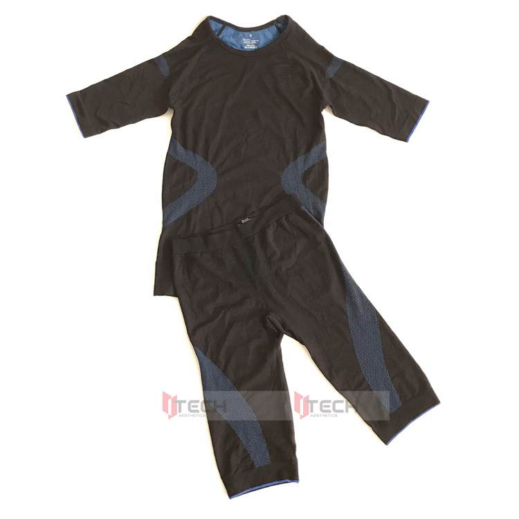 professional slimming weight loss gym ems fitness studio trainer miha bodytec ems training suit underclothes undergarment
