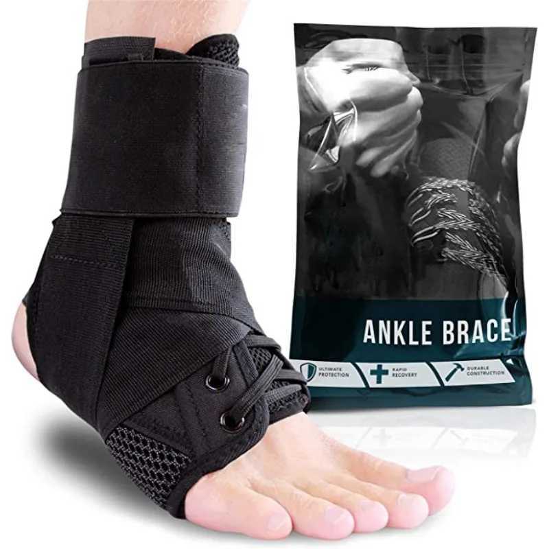 Ankle Braces Bandage Straps Sports Safety Adjustable Ankle Support Protector Y240914
