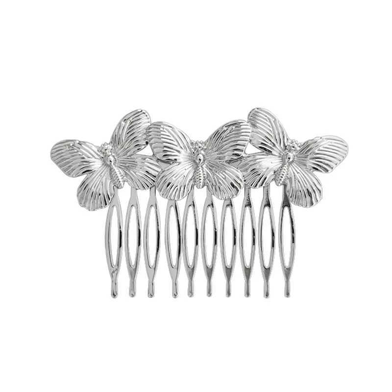 Butterfly Hair Combs Hair Accessories Hair Side Combs Straight Teeth Hair Hairpins Hair Side Clips Bridal Wedding Veil CombX240913