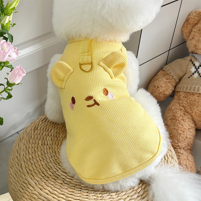 Summer Dog Clothes for Small Dogs Thin Cute Dog Vest Puppy Clothes Breathable Chihuahua Clothes Cat Vest Pet Supplies