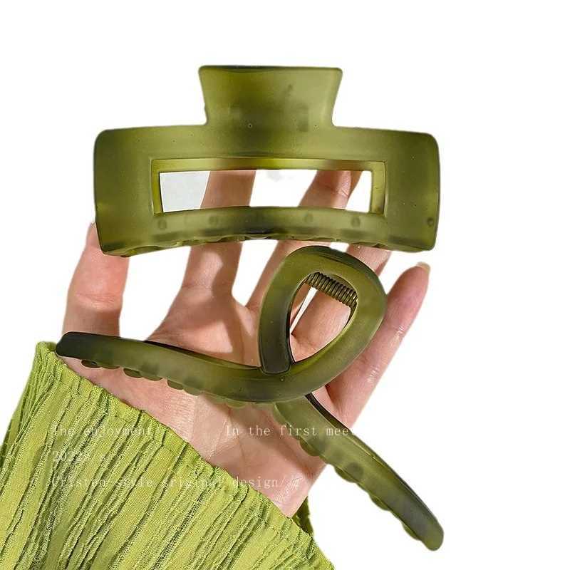 High-end Acetate Large Plate Hair Claw Fashion Hair Accessories Women Back Head Clip Boutique Cute Girl Hairpin Headwear NewX240912