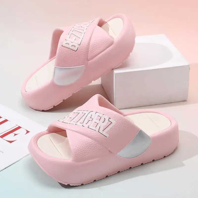 2024 Spring/Summer New Womens High Heels EVA Thick soled Slippers Womens SandalsXJ250326