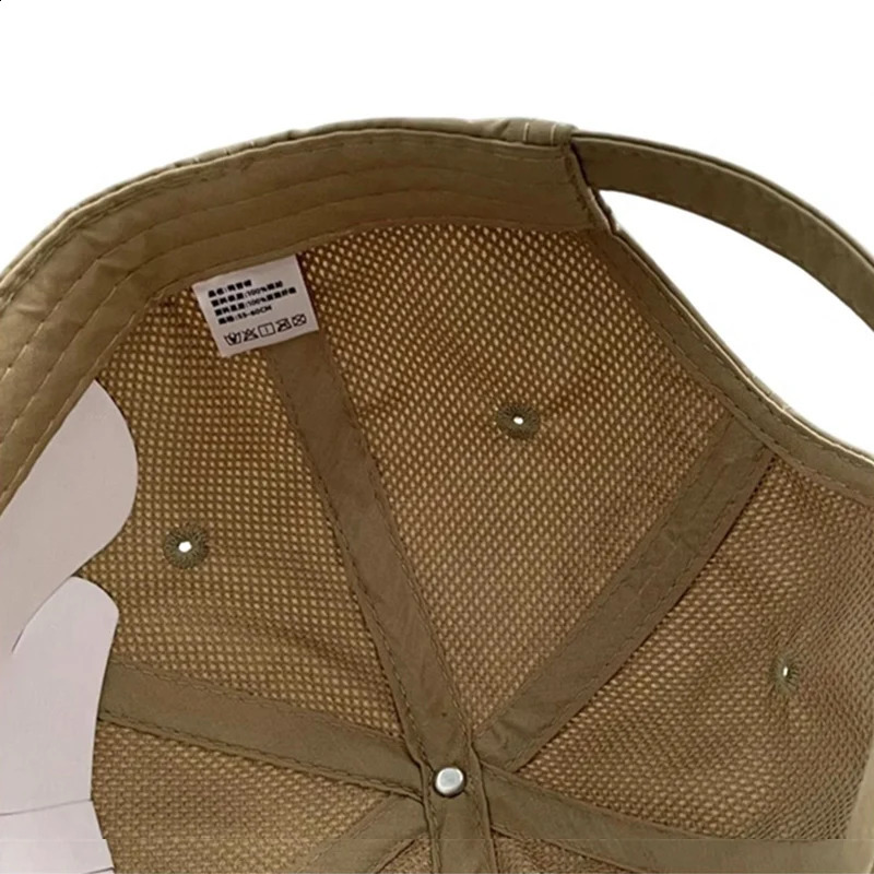 Outdoor Quickdrying Golf Fishing Hat For Women Men Summer Sun Baseball Cap Casual Breathable Adjustable Protection Hats 240906