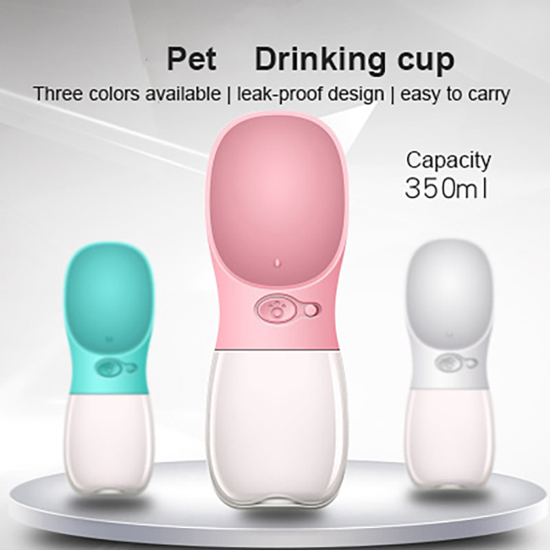 free shipping Portable Outdoor Drinking Water Small Medium Large Dog Leakage-Proof Bottle Dogs Accessories
