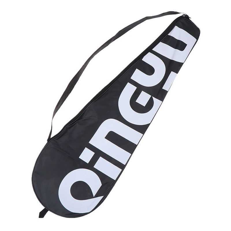 Badminton Rackets Bag Racquet Pouch One-shoulder Large Capacity Sport Supplies Protective Cover Portable Sports Bag Y240912