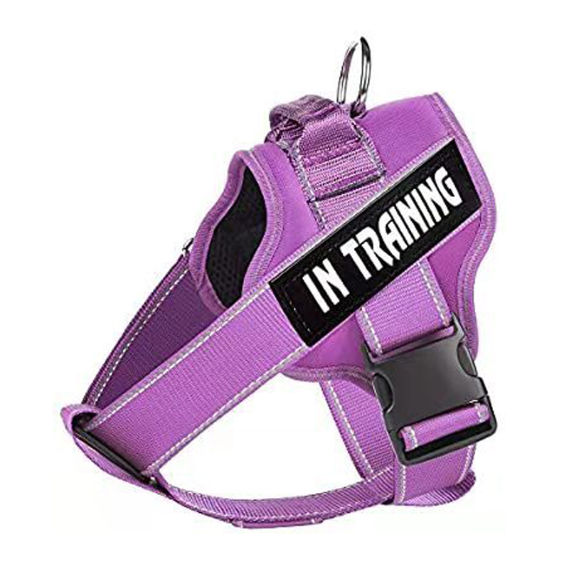 Dog Harness Vest Customized Reflective Breathable Adjustable Pet Harness For Dog Pet Outdoor Harness