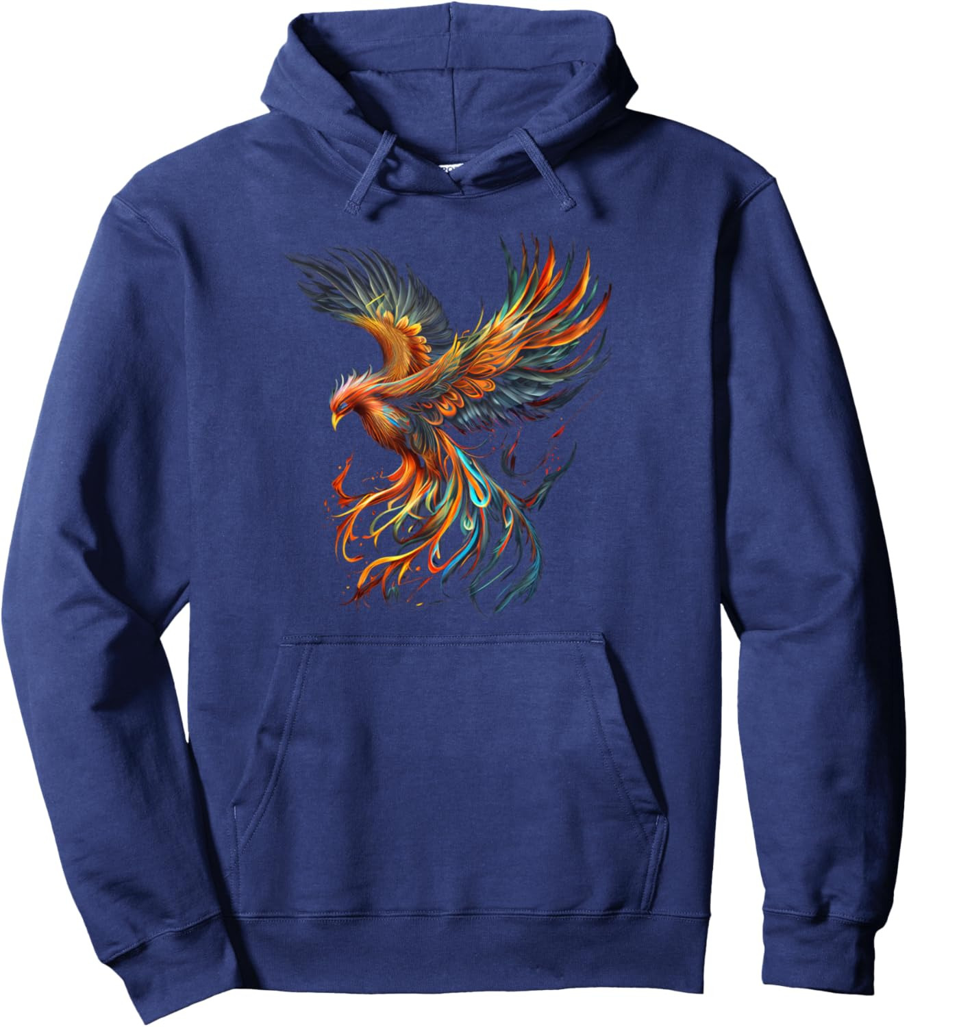 Hoodie for Mens Womens Fiery Chinese Phoenix Pullover Hoodie Graphic Hoodies sweatshirt Pullover Long Sleeve