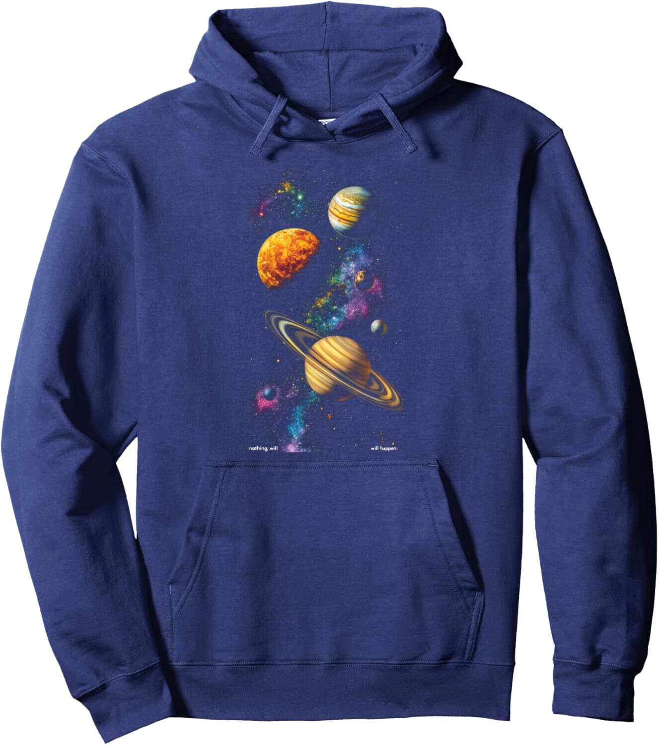 Hoodie for Mens Womens Space Galaxy Planets Universe Astronomy Science Lover Gift Pullover Hoodie Graphic Hoodies sweatshirt Pullover Long Sleeve