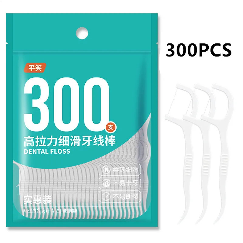 1/2/5 Bag Disposable Dental Floss Dental Floss Picks Clean Between Teeth Interdental Brush Toothpick Floss Picks Oral Care 240905