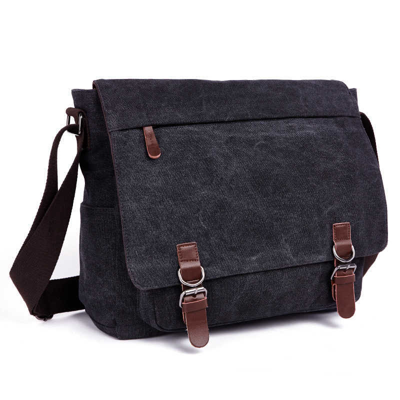 CMM Men's women's Single Shoulder Messenger Bag versatile canvas bag practical business computer bag Korean fashion street bag 240915