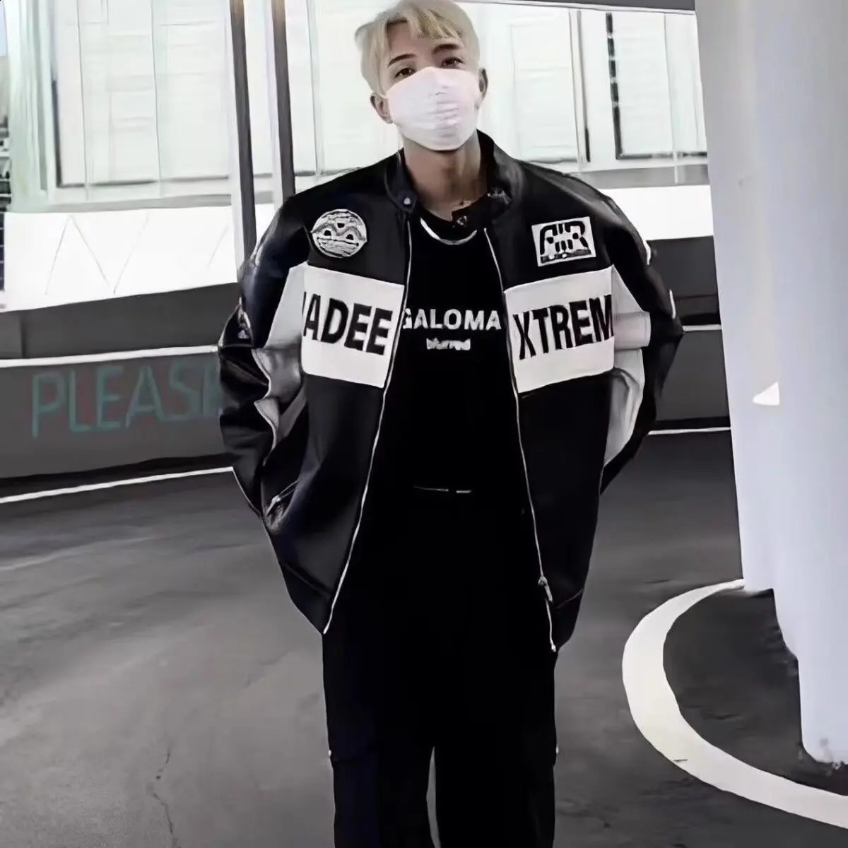 Hip Hop Baseball Jackets Men Women High Street Motorcycle Loose Bomber Coats Harajuku Retro Racing Varsity Jacket Y2K TOPS 240911