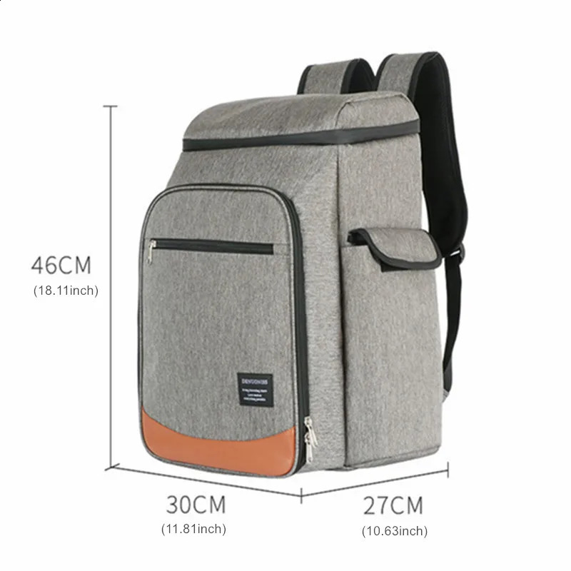 Bag Picnic Backpack Outdoor Travel Camping Storage Supplies Portable Hiking Coolers Used for Food Doors Lunch Boxes 240910