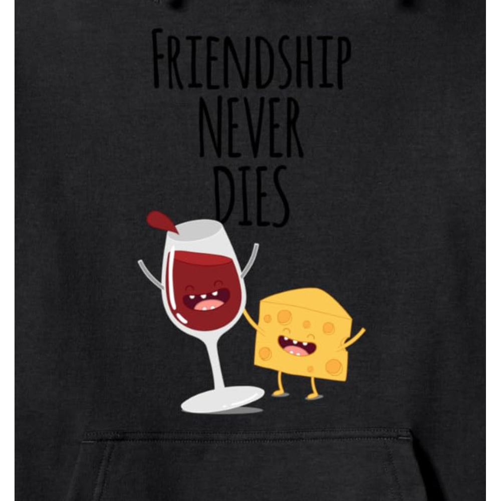 Hoodie for Mens Womens Cute Friendship BFF Birthday Gift for Friends Pullover Hoodie Graphic Hoodies sweatshirt Pullover Long Sleeve