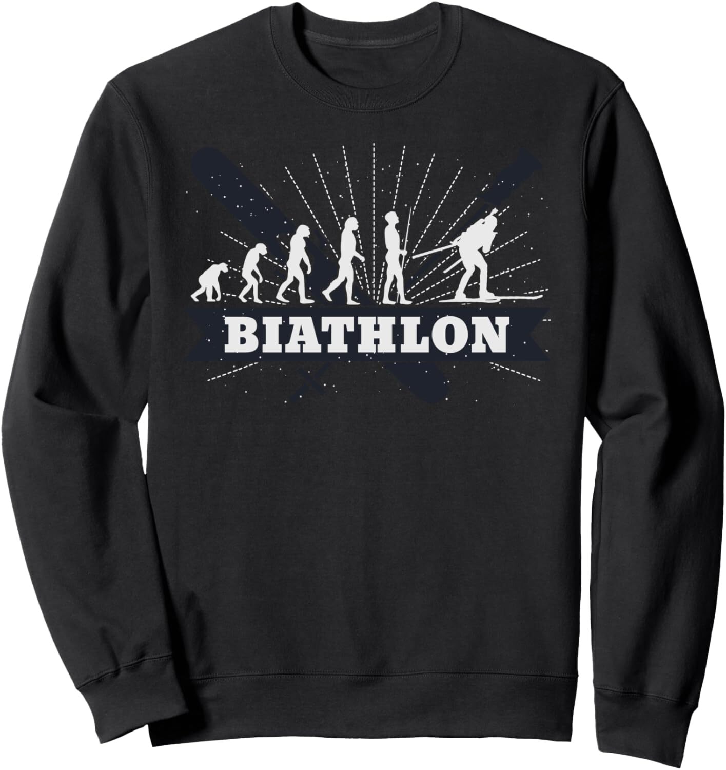 Long Sleeve Shirts for Men sweatshirt Biathlon Skiing Funny Gift Winter Sports Wear Sweatshirt Tee Streetwear Casual tops clothes