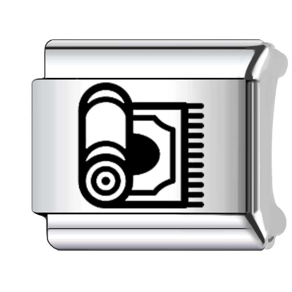 2024 New Women's Gift Cute butterfly Italian Charms Links Beads Fit 9Mm Stainless Steel Bracelet DIY Making Jewelry