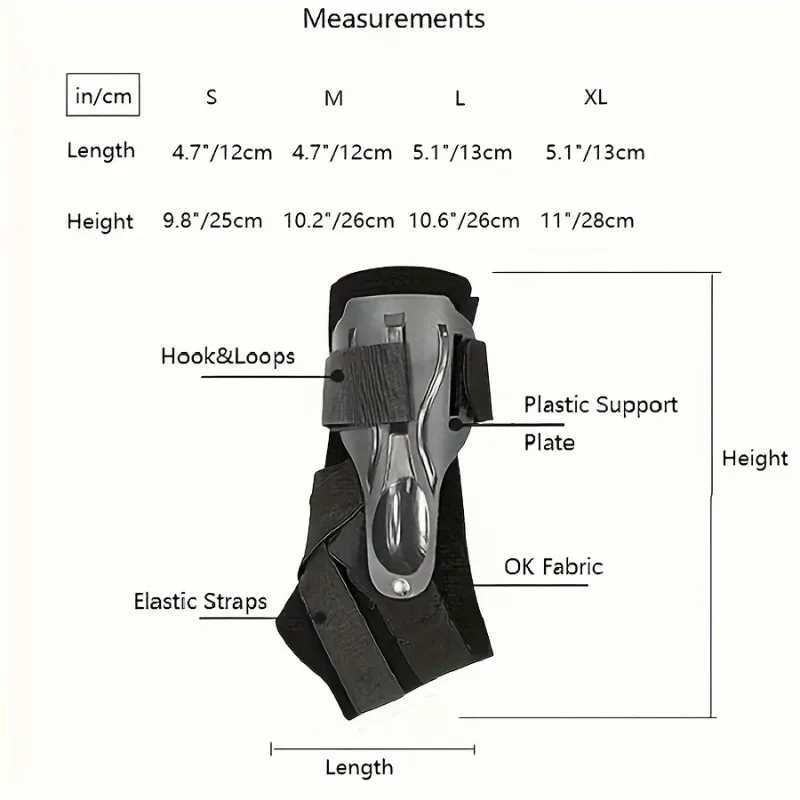 1pc Ankle Brace Get The Support You Need For Ankle Sprains Sports Activities! Y240913